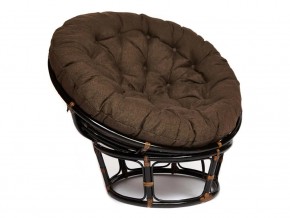 Кресло Papasan 23/01 W с подушкой Antique brown, ткань Коричневый в Нижневартовске - nizhnevartovsk.magazin-mebel74.ru | фото