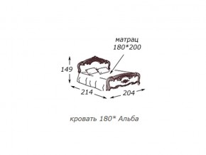 Кровать 2-х спальная 1800*2000 с ортопедом в Нижневартовске - nizhnevartovsk.magazin-mebel74.ru | фото