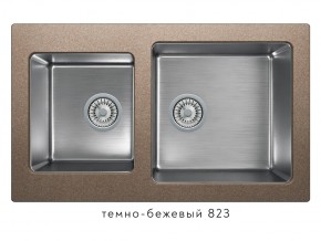 Мойка комбинированная Tolero twist TTS-840 Темно-бежевый 823 в Нижневартовске - nizhnevartovsk.magazin-mebel74.ru | фото