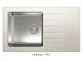 Мойка комбинированная Tolero twist TTS-860 Сафари 102 в Нижневартовске - nizhnevartovsk.magazin-mebel74.ru | фото