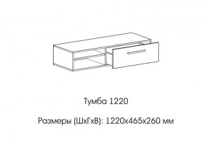 Тумба 1220 (низкая) в Нижневартовске - nizhnevartovsk.magazin-mebel74.ru | фото